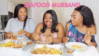 romantic date night w/ 3 cr4ckheads ︎ [SEAFOOD BOIL MUKBANG]