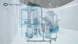 Spices Grinding System Stand Alone | Milling Machine | Powder Grinding Machine - Kaps Engineers