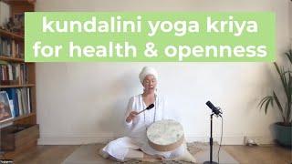 30-minute kundalini yoga kriya for health and openness | Yogigems