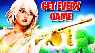 Getting Gold Drum Gun EVERYGAME (Fortnite Tips And Tricks)