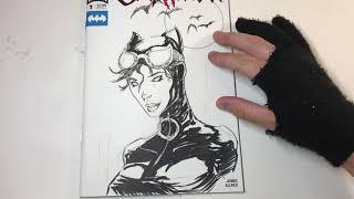 CATWOMAN Sketch Cover by Joe M Sonntag