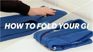 The Easiest Way To Fold Your BJJ Gi