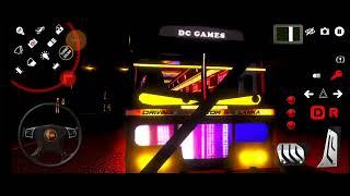 driving simulator Sri Lanka new update (night driving)  game play