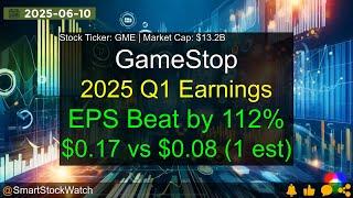 GameStop (GME|$13.2B) - 2025 Q1 Earnings Analysis