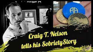 Craig T Nelson drunk driving on ACID "UPSIDE DOWN!" AA Speakers - Alcoholism Recovery Stories