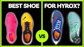 Hyrox shoes // shoes for hyrox // best shoes for hyrox // how each shoe performs in a hyrox race