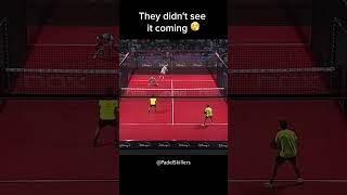 They didn't see it coming ‍ #shorts #padel