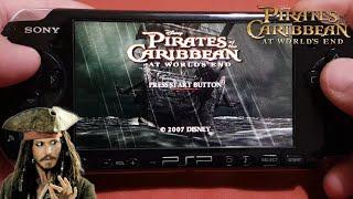 Pirate's of the Caribbean: At World's End on PSP 3000 || Johnny Depp