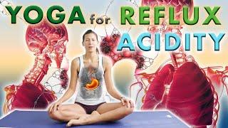 Nine Yoga Poses for Acid Reflux