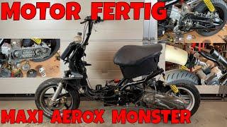 Maxi Aerox Monster Projekt / Teil 7 / Motor fertig bauen / Projekt wird langsam fertig