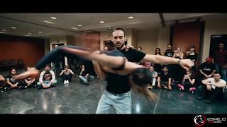 Adele - Kiss me / bachata remix Sergio y Ana bachata workshop / bachatart 2018