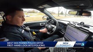 West Des Moines Police offer first-hand look into policing