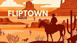 Fliptown | How to Play Solo | Board Game Tutorial and Playthrough