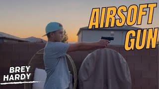 Reviewing an Airsoft Handgun… Watch until the end! #airsoft #review #viral