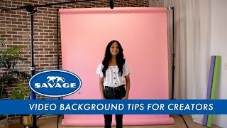 Video Background Tips for Content Creators