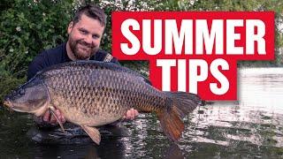 John Flewin's Top Tips for Carp Fishing in Summer