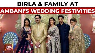 Anant-Radhika Wedding: Business Tycoon Kumar Mangalam Birla Attends Wedding Along With Family