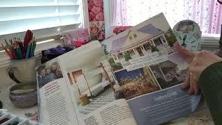 ASMR relaxing page flip: Southern Living magazine - summer issue️