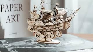 Maquette Bateau Bois | PUZZLE 3D WORLD