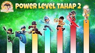 All Power Level BoBoiBoy Tahap 2 || BoBoiBoy The Movie 3