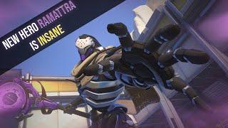 Overwatch 2 Ramattra Gameplay - NEW HERO RAMMATRA IS INSANE! NEW MAP (No Commentary)