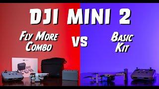 DJI Mini 2 Fly More Combo vs Basic Kit - Which one should YOU buy?