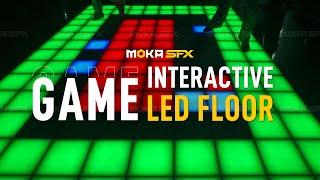 MOKA SFX Interactive Game LED Floor: Revolutionize Your Events with Fun & Dynamic Gameplay!