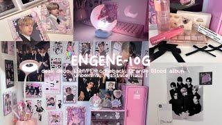 ENGENE-loG  desk deco, ENHYPEN comeback, Orange Blood album unboxing, YesStyle haul