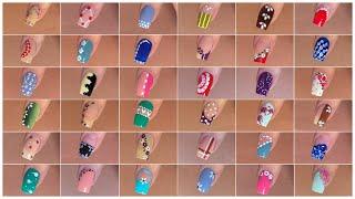 50+ Simple and easy nail art designs compilation || Nail art for beginners 2025