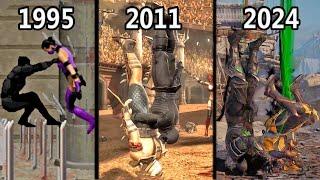 Evolution of Noob Saibot's Tele-Slam (1995-2024)