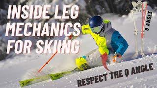 Inside Leg Mechanics For Skiing - Tom Gellie and Demelza Clay