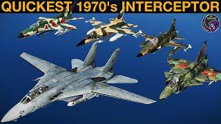 Which 1970's Fighter Could Perform The Quickest Bomber Intercept? | DCS