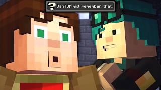 Minecraft Story Mode has YOUTUBERS in it???