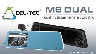 Duální kamera do auta CEL-TEC M6 DUAL