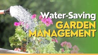 Water Saving Garden Management