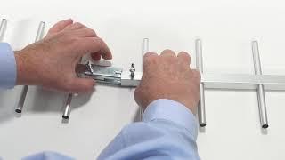 How to Assemble the XPS 1500 (UHF Only Vers) HD TV Antenna