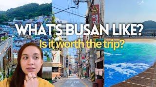 Busan Travel Guide - costs, tips before you go + things to do - Korea Solo Travel Vlog