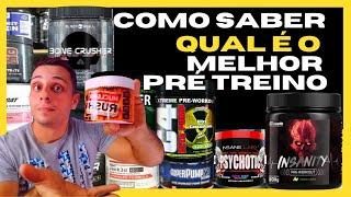 COMO SABER QUAL É O MELHOR PRÉ TREINO? Dicas para compra