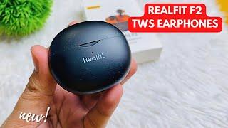 REALFIT F2 TWS EARPHONES | THE BEST!! UNBOXING AND REVIEW | ENGLISH