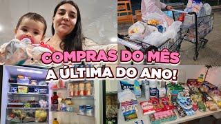 COMPRAS DO MÊS NO SUPERMERCADO | JANEIRO 2025  QUANTO GASTAMOS?