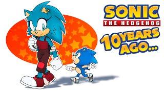 Sonic 10 Years Ago... - Sonic Comic Dub Compilation [E-vay]