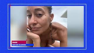 Tracee Ellis Ross Posted "Thirst Trap" Birthday Bikini Photos for her 47th Birthday