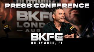 BKFC 62 HOLLYWOOD PRESS CONFERENCE | LIVE!