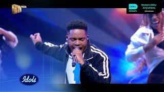 Thabo performs ‘The Way You Make Me Feel’  – Idols SA | S19 | Ep 18 | Mzansi Magic