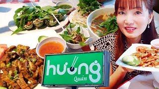 Thưởng Thức Những Món Ngon Tại Quán Hương Của Nghệ Sĩ Hài Việt Hương- Hoài Tâm- Cuộc Sống Mỹ #94