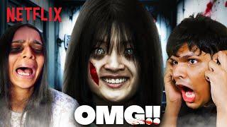 TRY NOT TO SCREAM Challenge with @Mythpat  & @urmilaaa | ULTIMATE HORROR 🫣