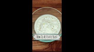 how to activate yeast | tips and tricks | #shorts