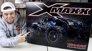 Traxxas X-MAXX First Look & Size Comparison with Kyosho Scorpion, HPI Savage X & Yokomo YZ-4