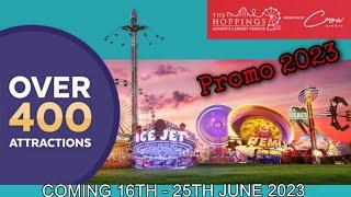 THE HOPPINGS 2023 | EUROP’S LARGEST FUNFAIR | THE HOPPINGS NEWCASTLE UPON TYNE 16TH - 25TH JUNE 2023