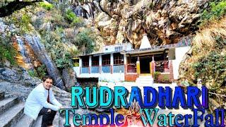 RUDRADHARI Temple & Waterfall || Toughest 2km Trekking || Kausani || Someshwar Range